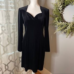 Black Velvet Dress